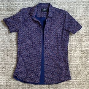 Topman muscle fit button down